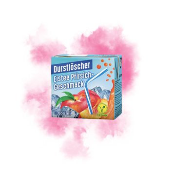 Produktbild Durstlöscher Eistee Pfirsich