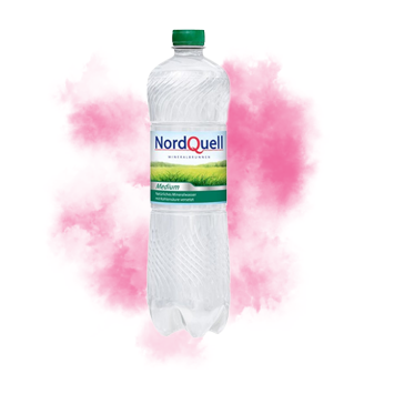 Produktbild NordQuell Mineralwasser Medium
